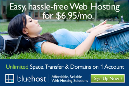 Bluehost - prefferred web hosting